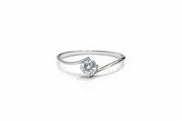 Ringe Idee Preziose dal 1987 Dame in Weißgold Zircone IP.AK18B/96